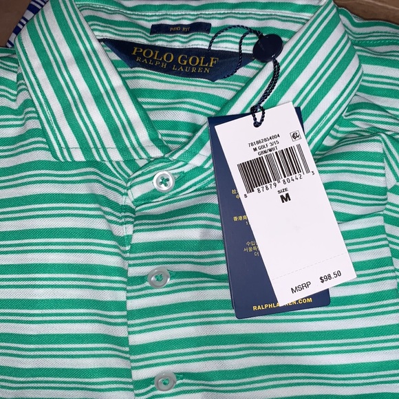 POLO GOLF Slim Fit Performance Polo Shirt - Picture 5 of 5